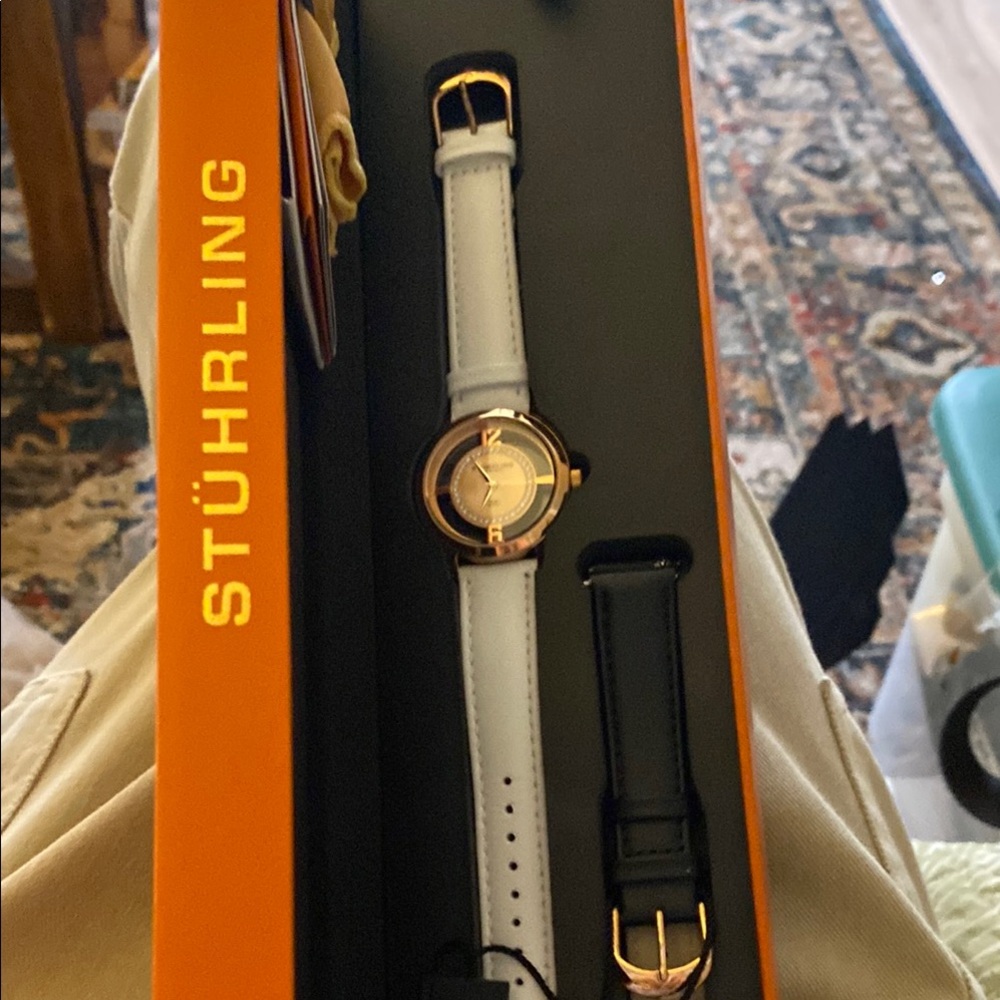 Stuhrling Original Women's Watch - Gold and Black